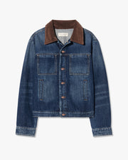 CHESTER DENIM JACKET IN SIMON WASH