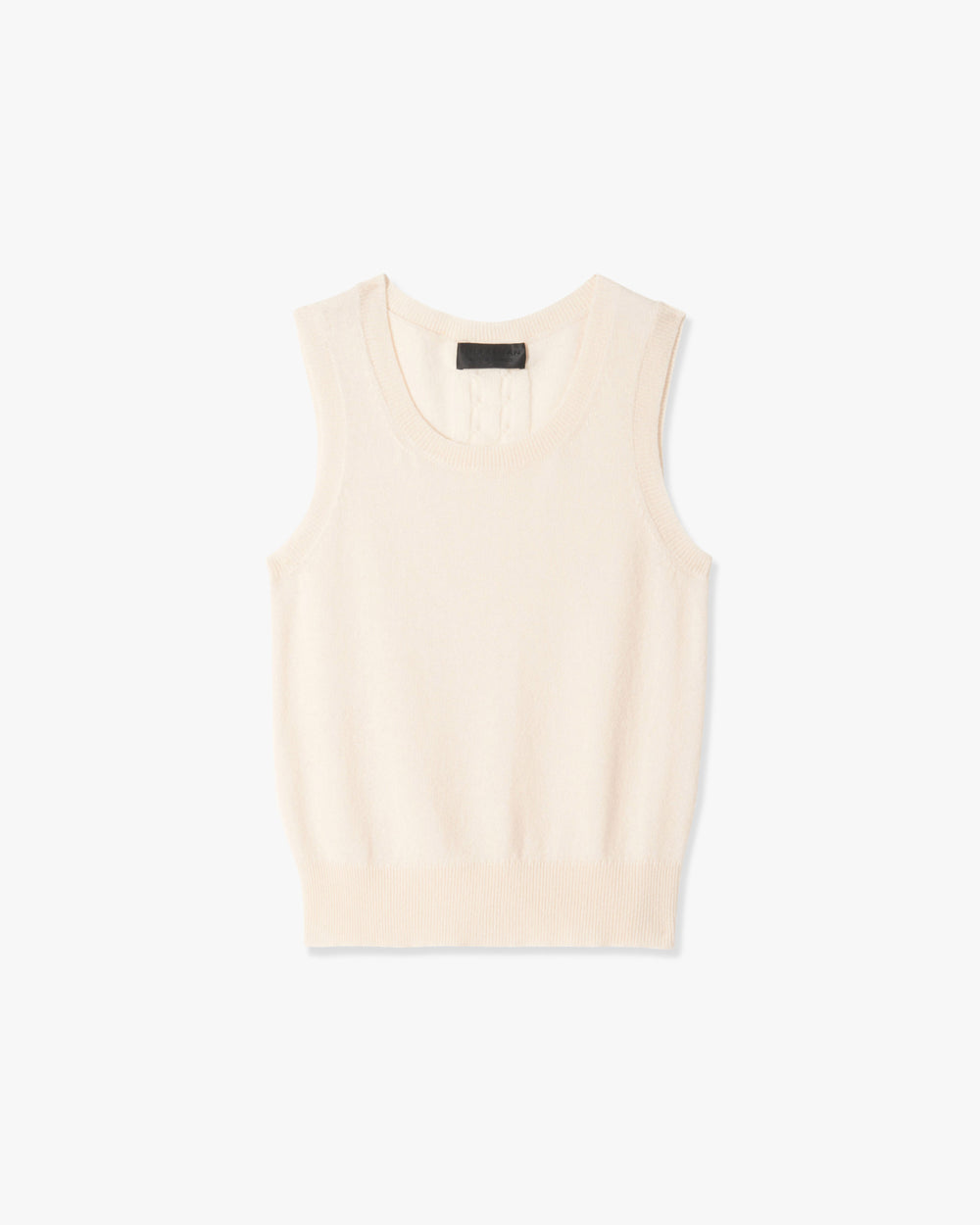 MAY CASHMERE TANK IN IVORY