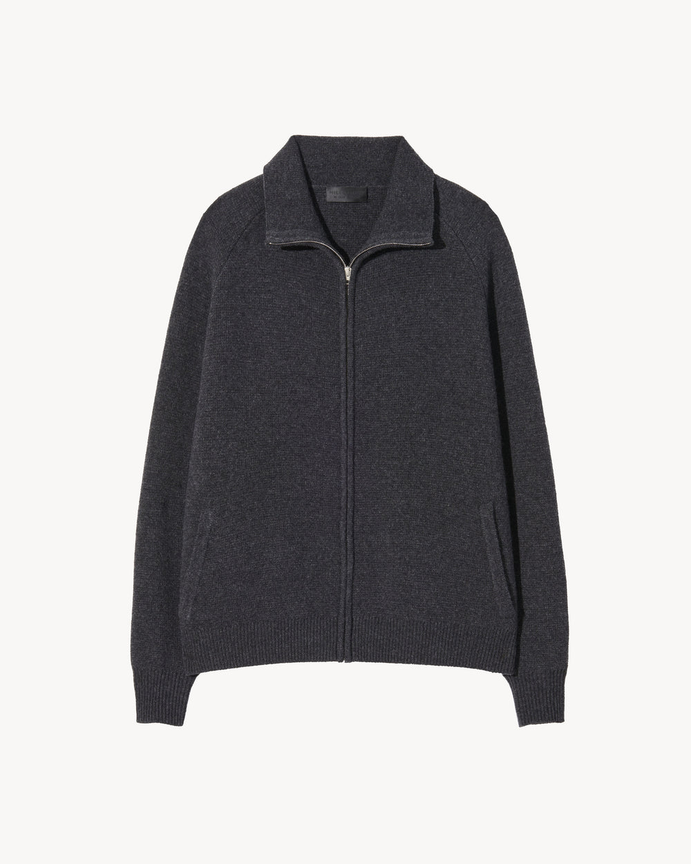JAD SWEATER IN DARK CHARCOAL MELANGE