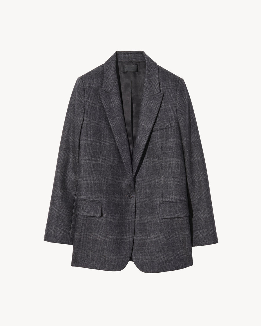 CHARCOAL PLAID