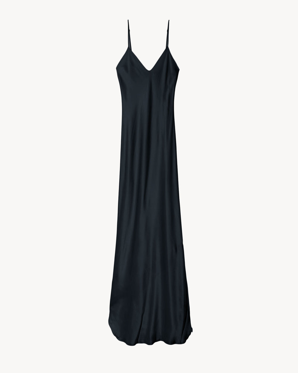 CAMI SILK GOWN IN MIDNIGHT