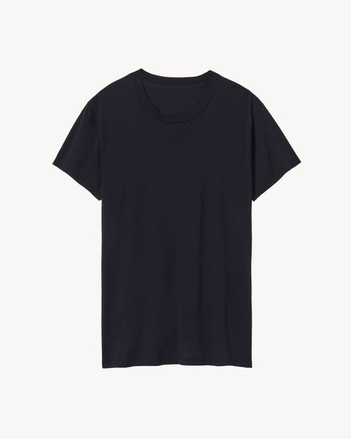 MARIELA TEE IN JET BLACK