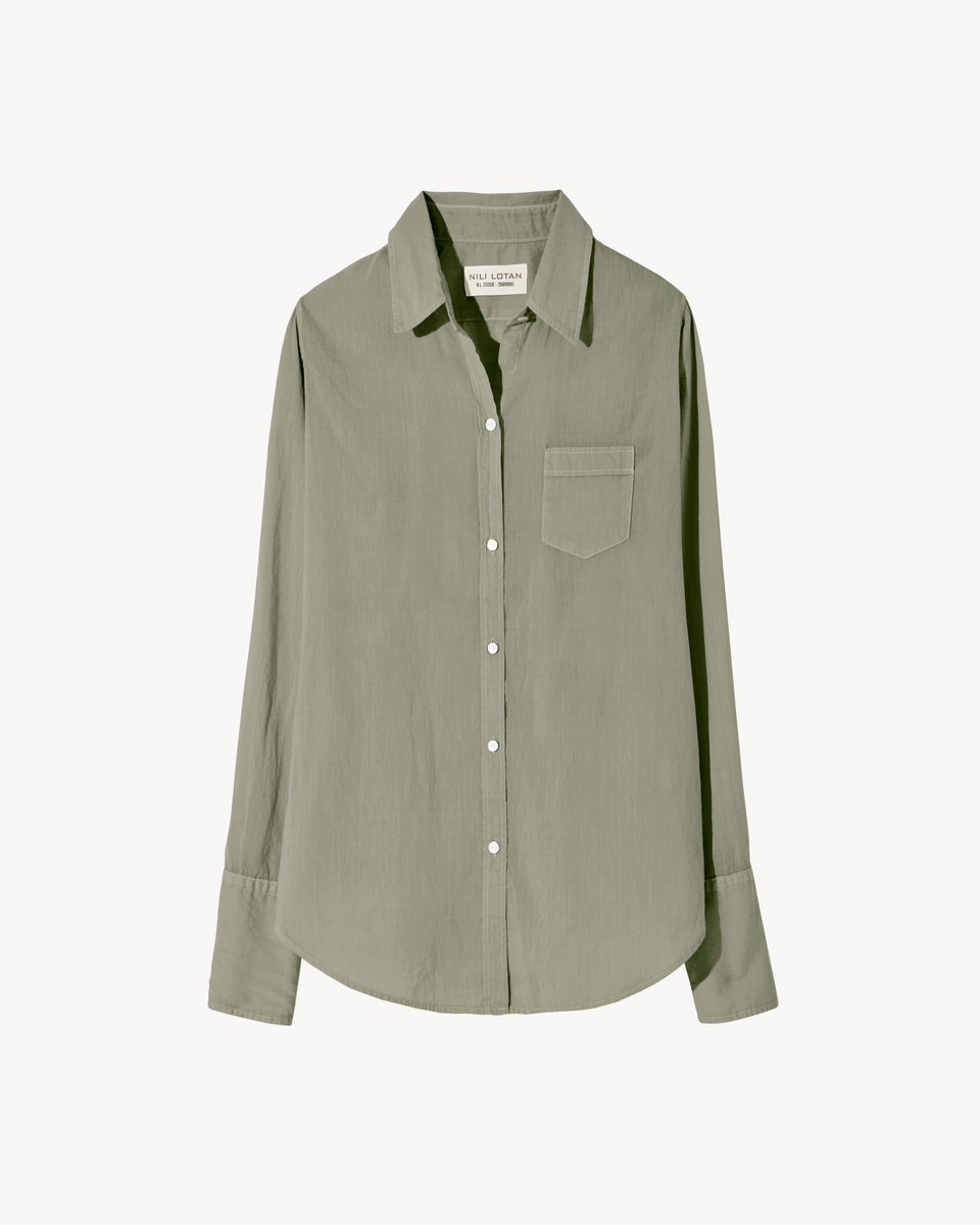 NL SHIRT IN ADMIRAL GREEN