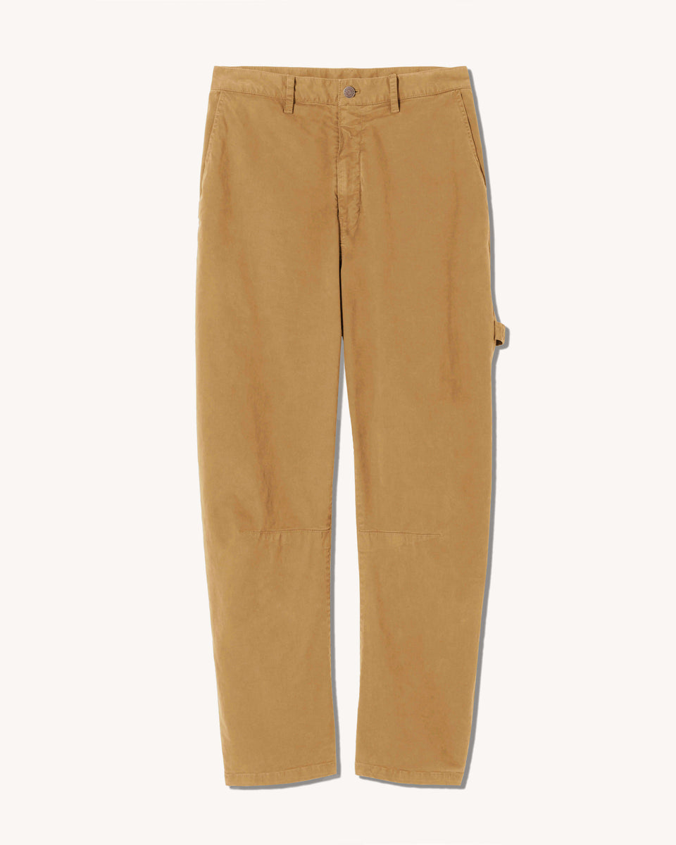 CARPENTER COTTON PANT IN CANYON DUST