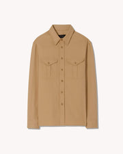 CHRISTOPHE SHIRT IN DESERT KHAKI