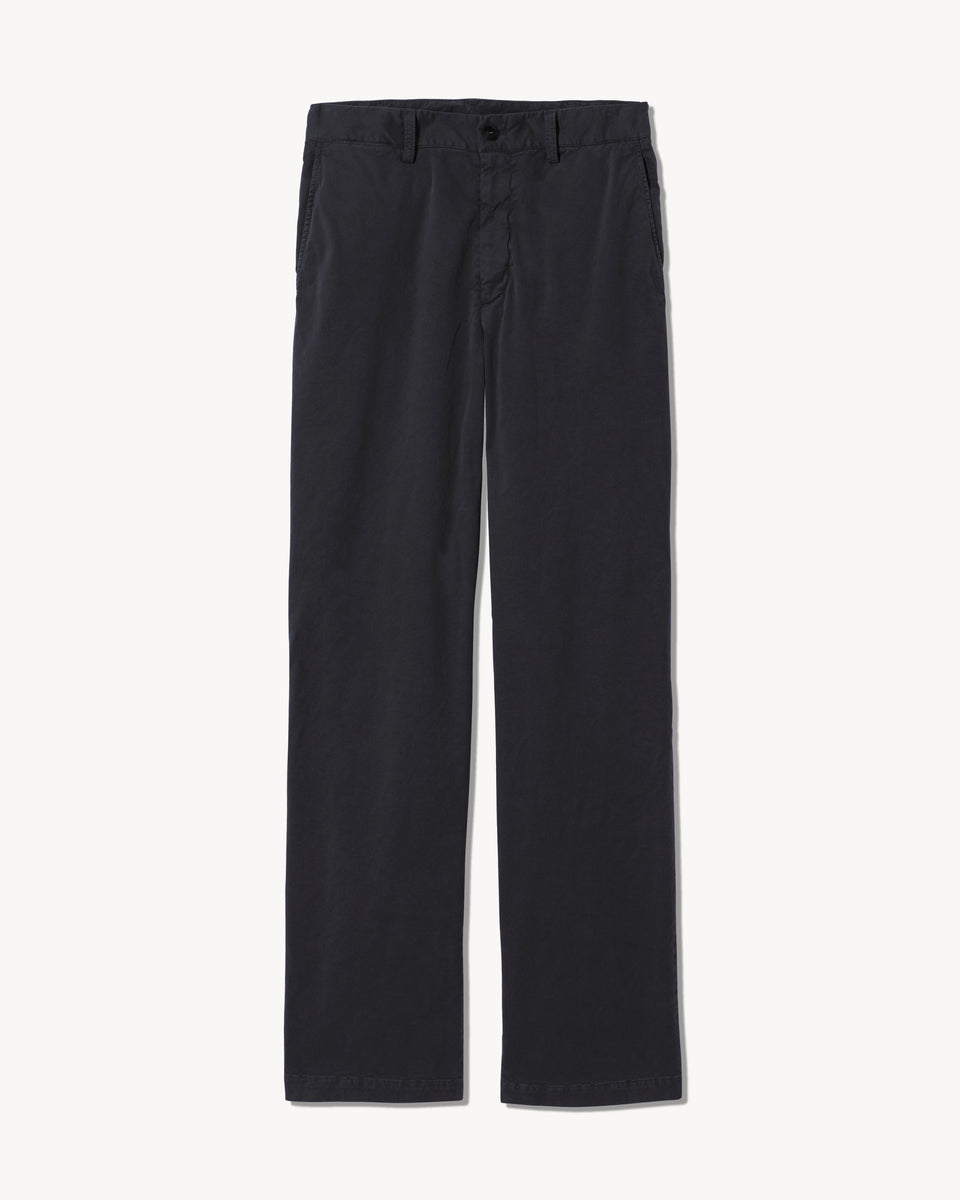 CARSEN COTTON PANT IN CARBON