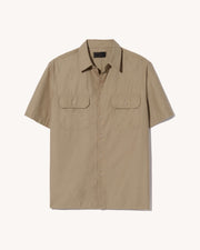 ALVARO SHIRT IN TAUPE GREY