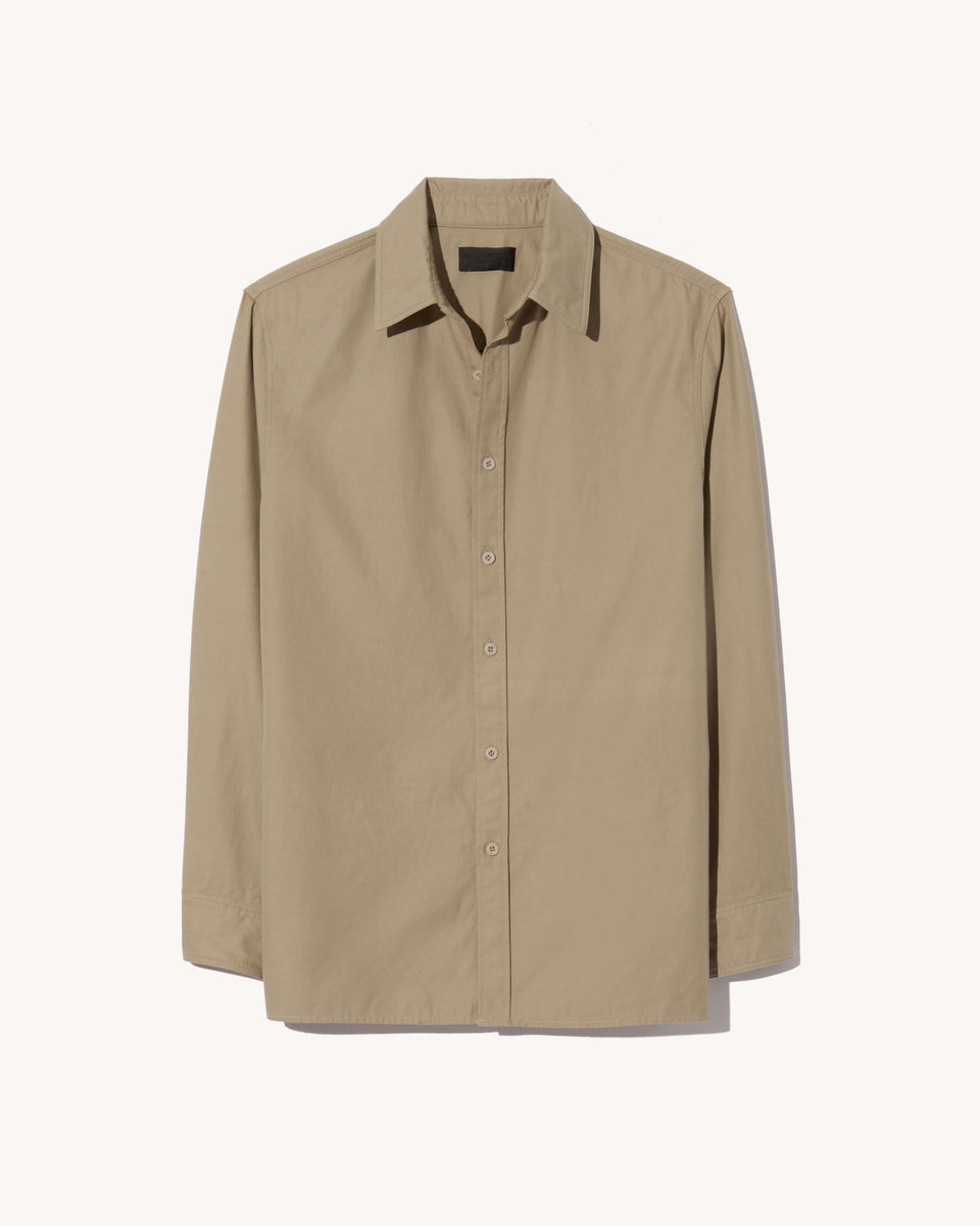 CHANCE SHIRT IN TAUPE GREY