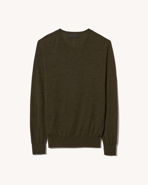 DAWSON SWEATER IN FOREST GREEN