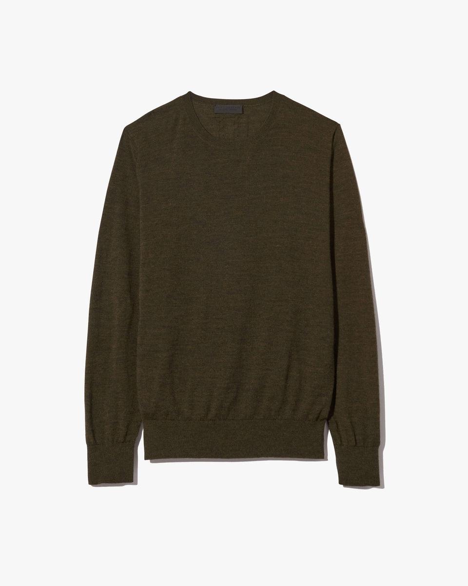 DAWSON SWEATER IN FOREST GREEN