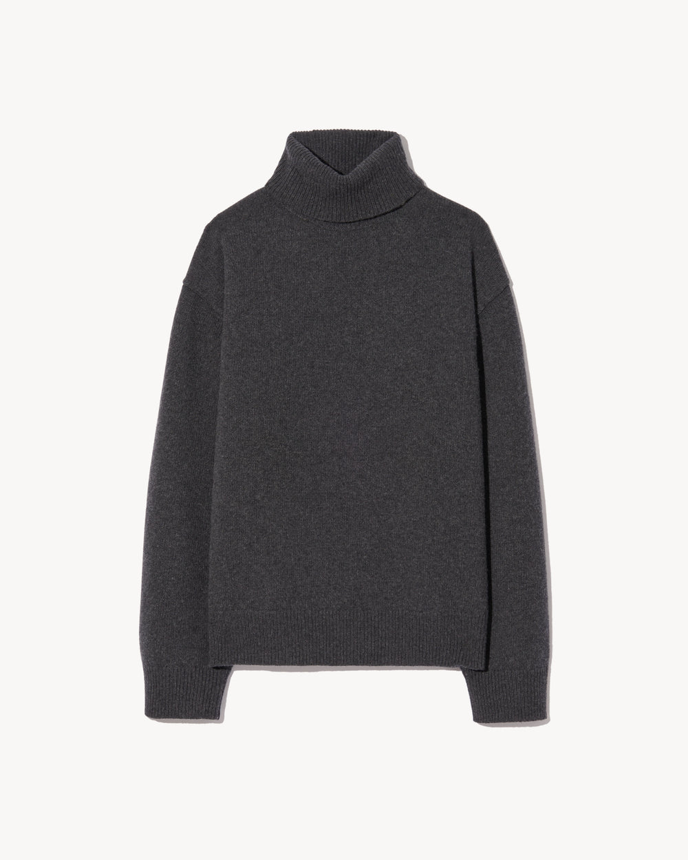 VINTON SWEATER IN DARK CHARCOAL MELANGE