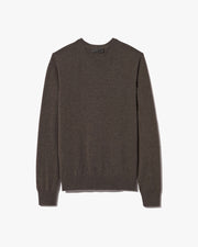 JULIUS CASHMERE SWEATER IN DARK UMBER MELANGE