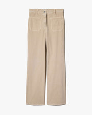 FLORENCE CORDUROY PANT IN ECRU