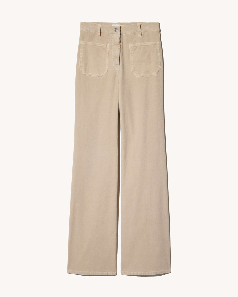 FLORENCE CORDUROY PANT IN ECRU