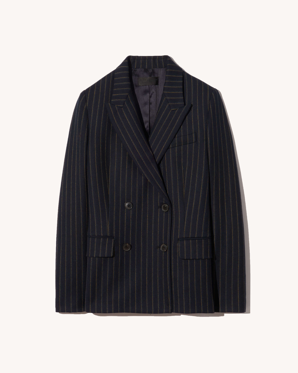 VEDA JACKET IN NIGHTFALL PINSTRIPES