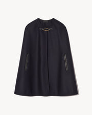 ARIANNA CAPE IN DARK NAVY