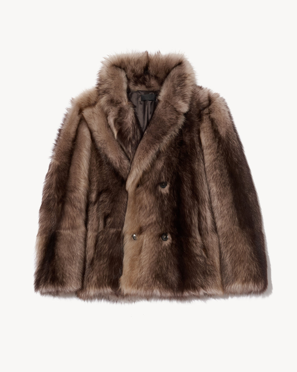 CAPUCINE SHEARLING JACKET IN BROWN