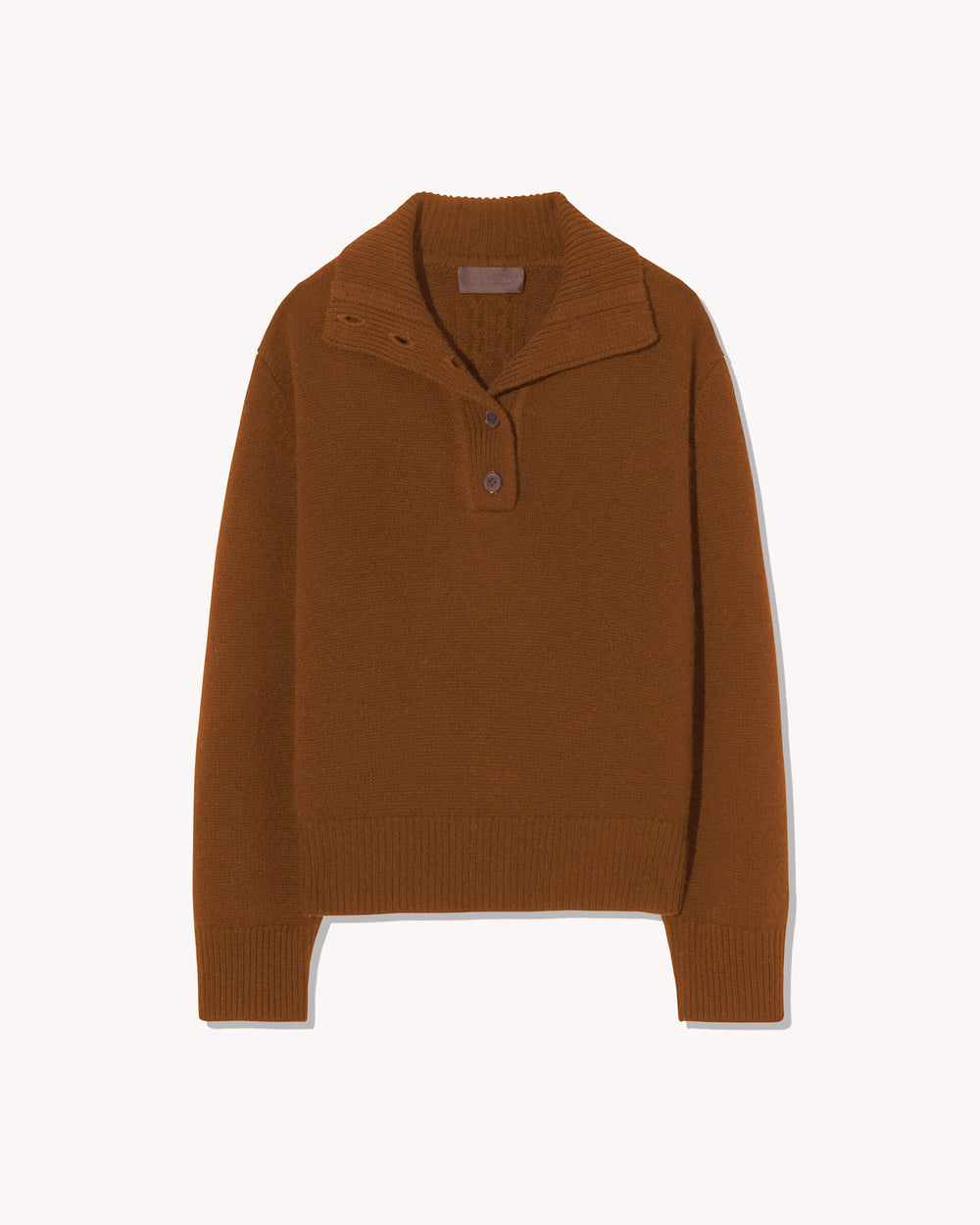 RENATA CASHMERE SWEATER IN COFFEE