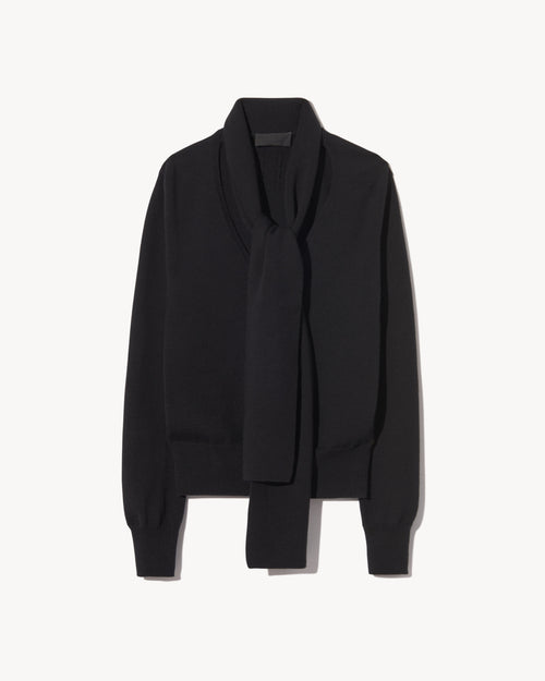 AYLA SWEATER IN BLACK