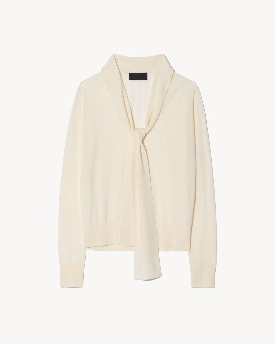 AYLA SWEATER IN IVORY