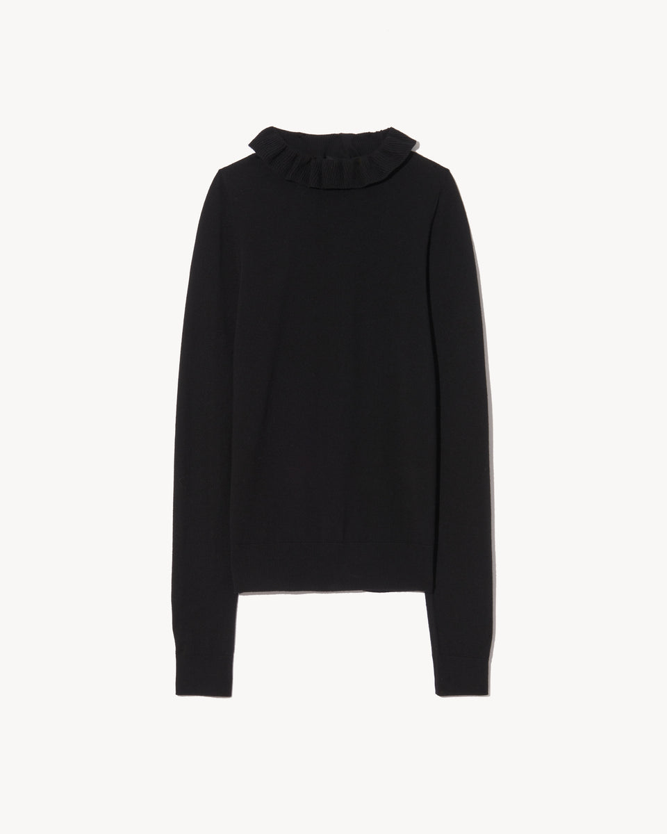 BOBBIE TURTLENECK SWEATER IN BLACK