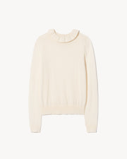 BOBBIE TURTLENECK SWEATER IN IVORY