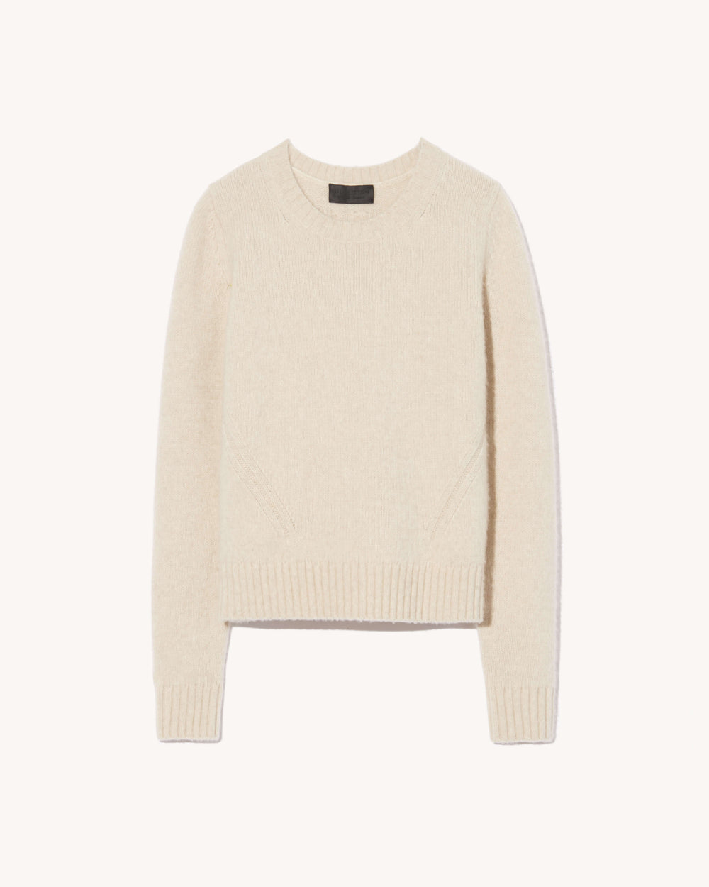 GWENDOLYN SWEATER IN LIGHT OAT MELANGE