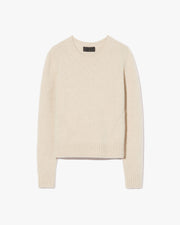 GWENDOLYN SWEATER IN LIGHT OAT MELANGE