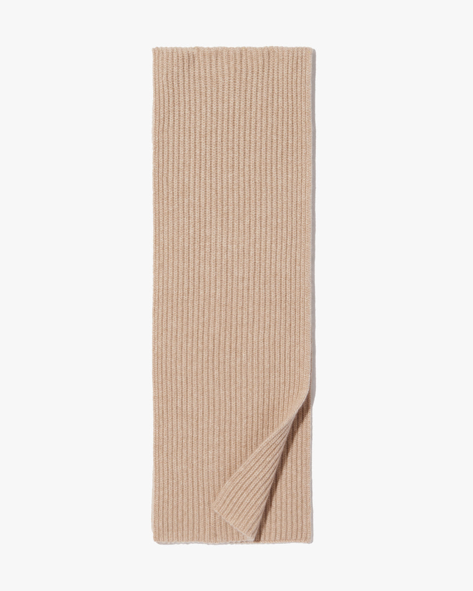 DIMA CASHMERE SCARF IN PARCHMENT