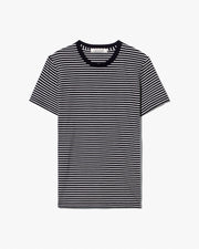 LANA TEE IN BLACK STRIPE