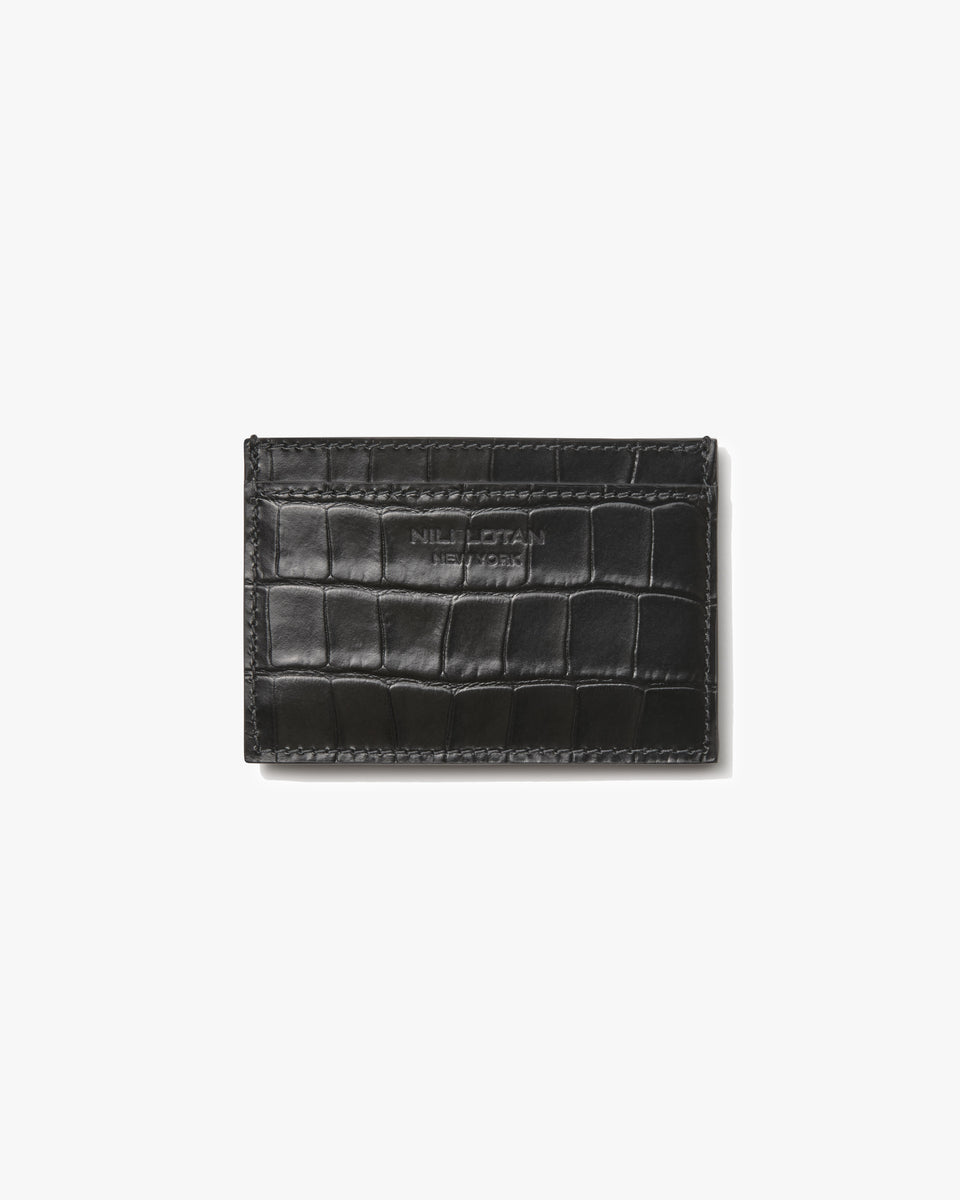 CARD WALLET IN BLACK