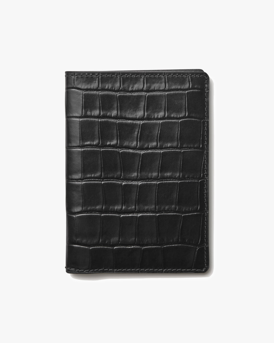 PASSPORT COVER IN BLACK