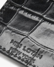 LUGGAGE TAG IN BLACK