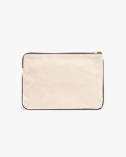 CANVAS POUCH IN NATURAL