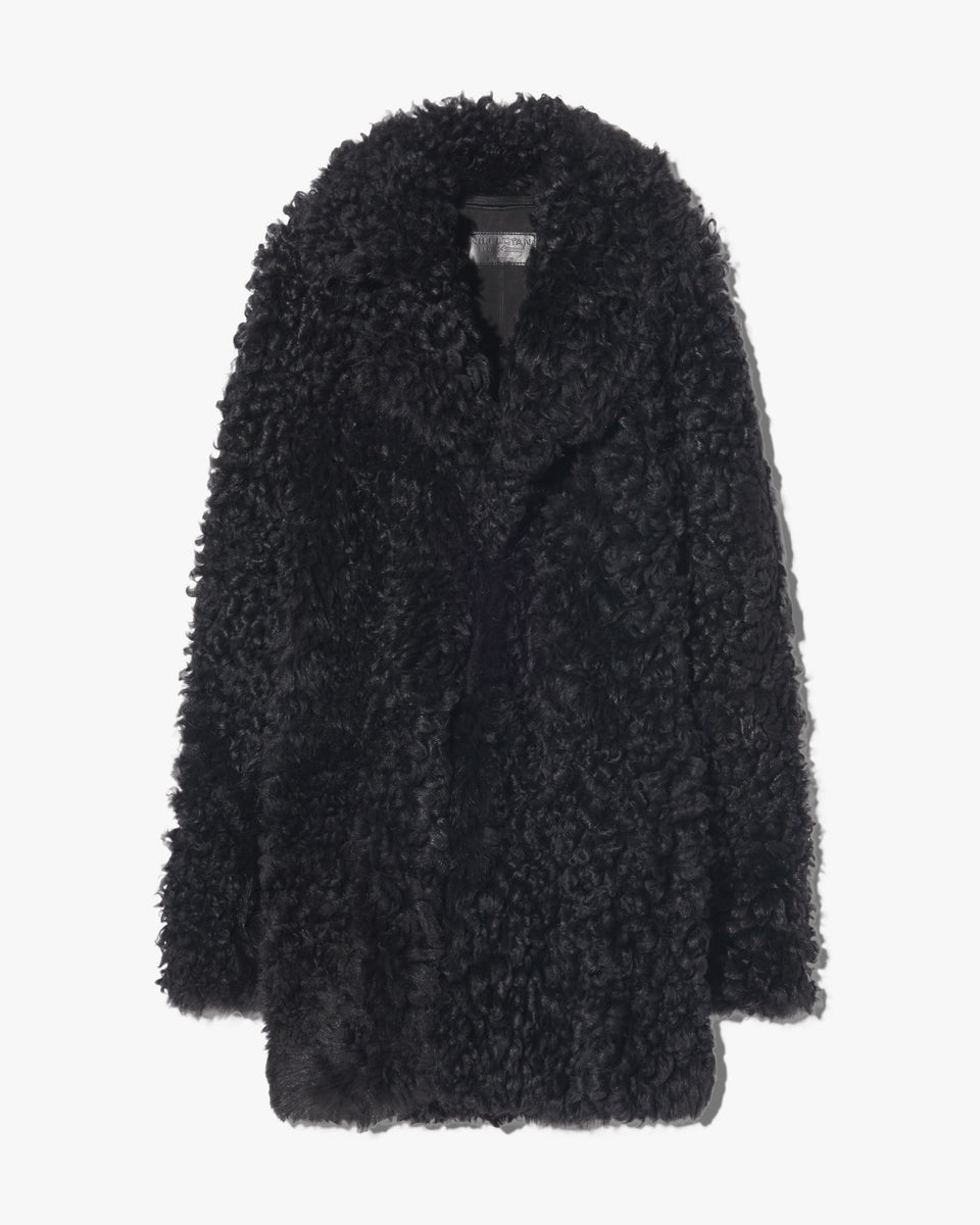 OTIS COAT IN BLACK