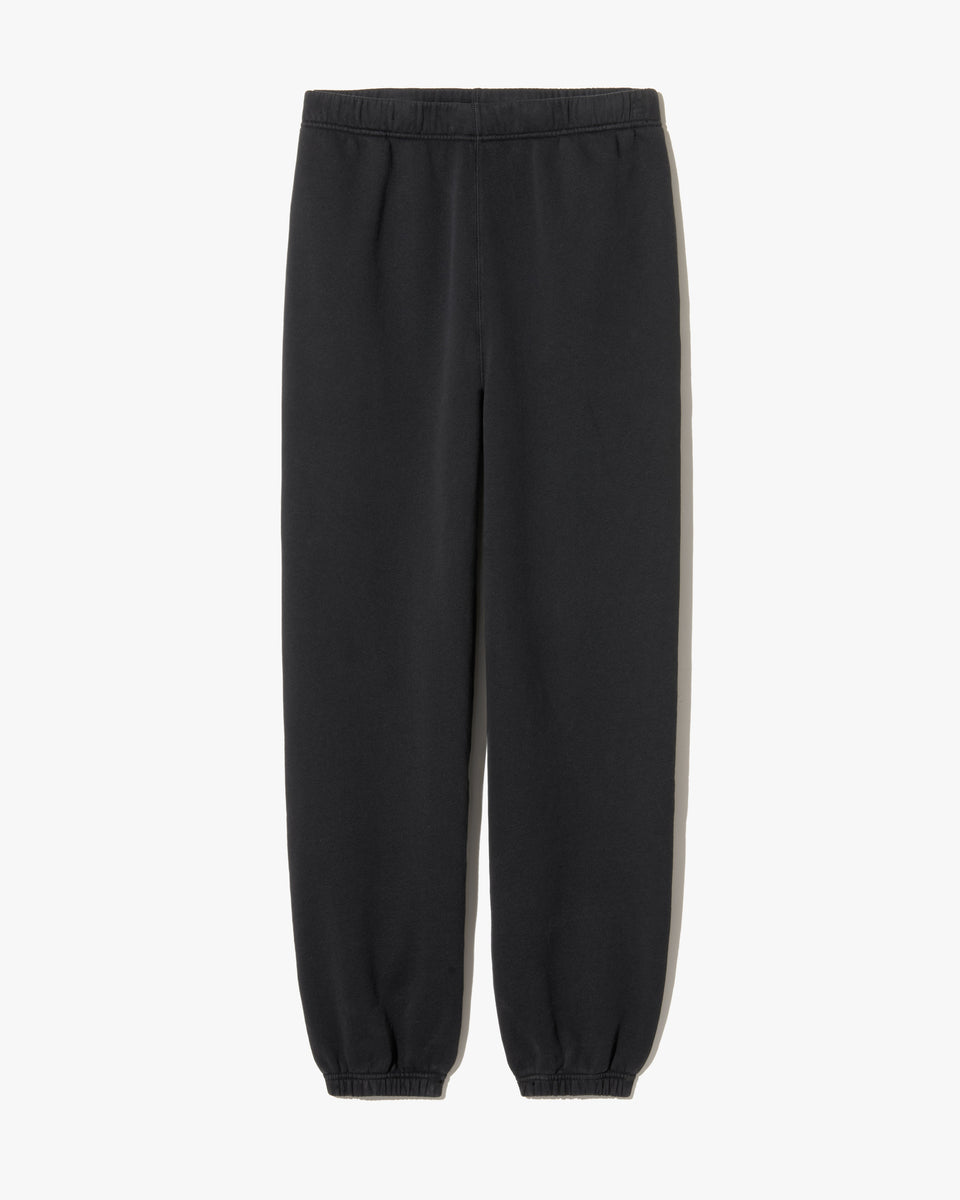 ENLI SWEATPANT IN WASHED BLACK