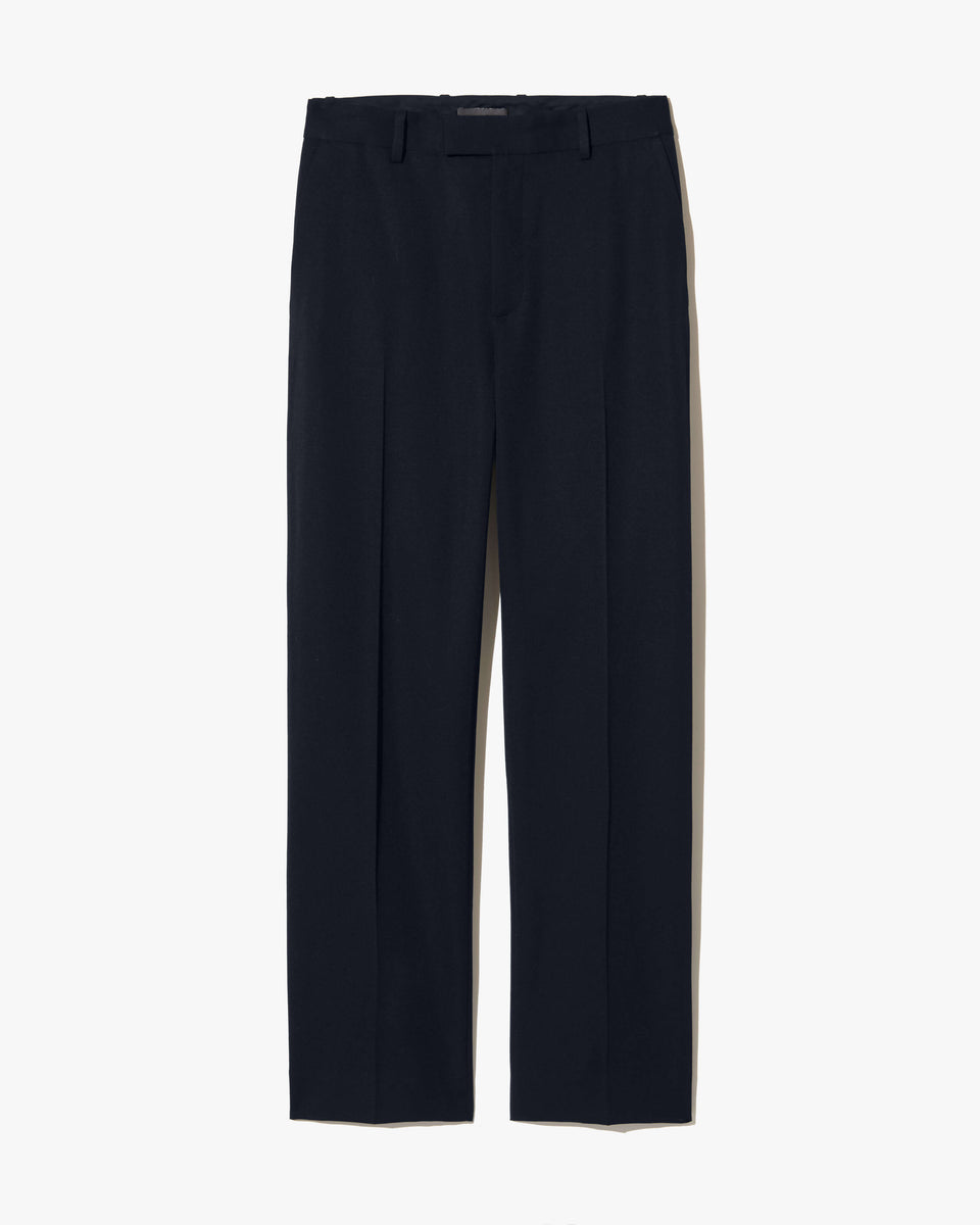 FRITZ WOOL PANT IN MIDNIGHT