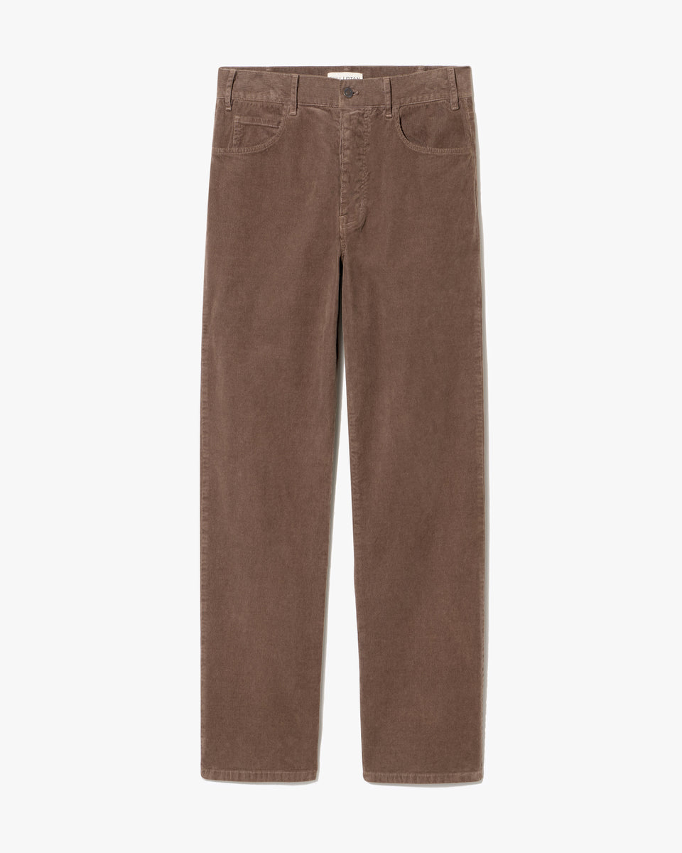 BILLIE CORDUROY PANT IN BRUNETTE