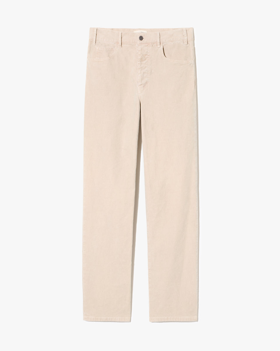 BILLIE CORDUROY PANT IN MARBLE