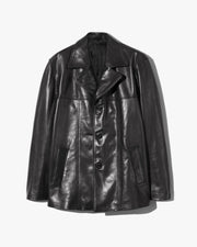 COSIMO LEATHER JACKET IN BLACK
