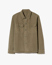 RENARD COTTON OVERSHIRT IN VINE