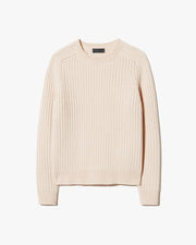 DEMITRY WOOL SWEATER IN IVORY