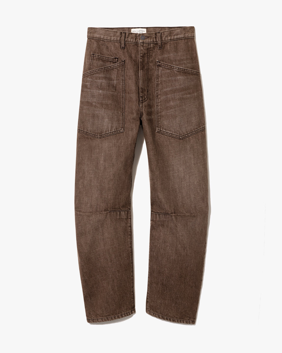 SHON JEAN IN VINTAGE BROWN WASH