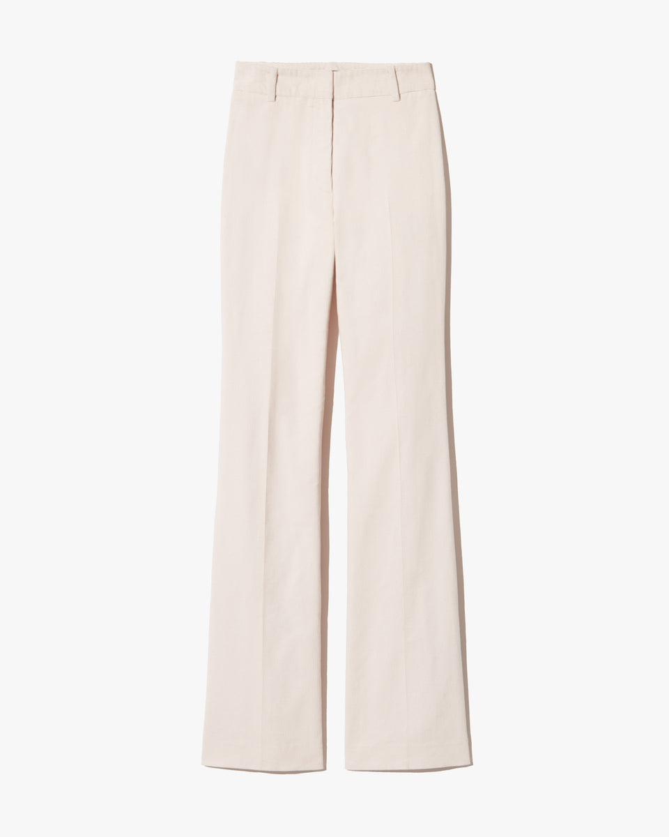 CORETTE CORDUROY PANT IN IVORY