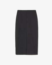 MARIHA WOOL SKIRT IN BLACK