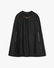 ARIANNA CAPE IN BLACK