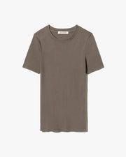 ELIN TEE IN ARMY GREY