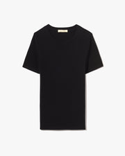 ELIN TEE IN JET BLACK