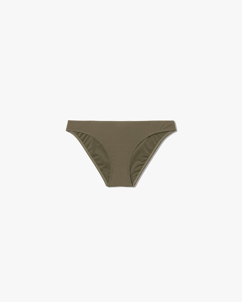BIKINI BOTTOM IN OLIVE GREEN