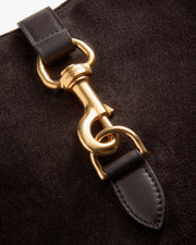 ANITA SUEDE BAG IN ESPRESSO